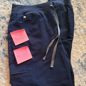 Navy Jogger figs scrubs